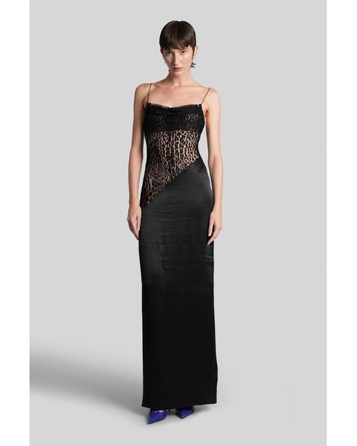 Balmain Black Long Dress