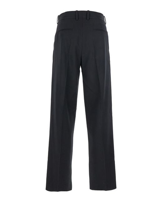 Drole de Monsieur Blue Le Pantalon Golfeur Pants With Hidden Closure for men