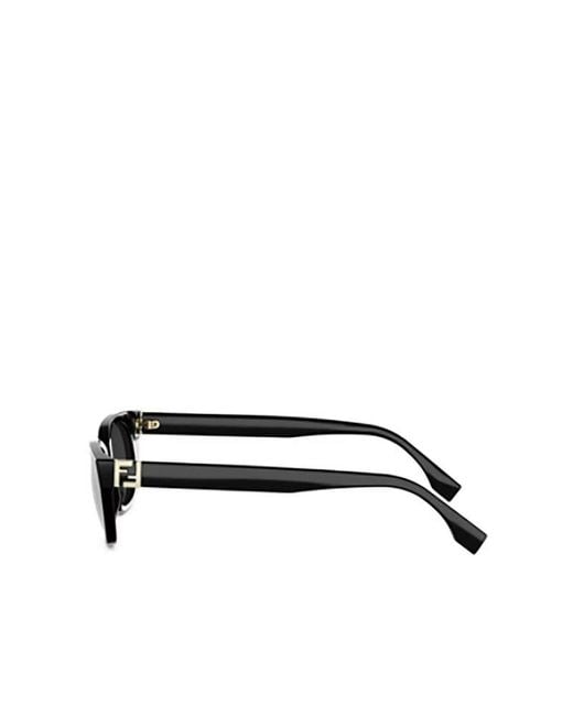 Fendi Black Sunglasses Acetate Eyewear