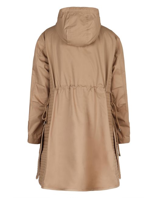Moncler Natural Meudon Techno Fabric Jacket Cotton Trench & Raincoats