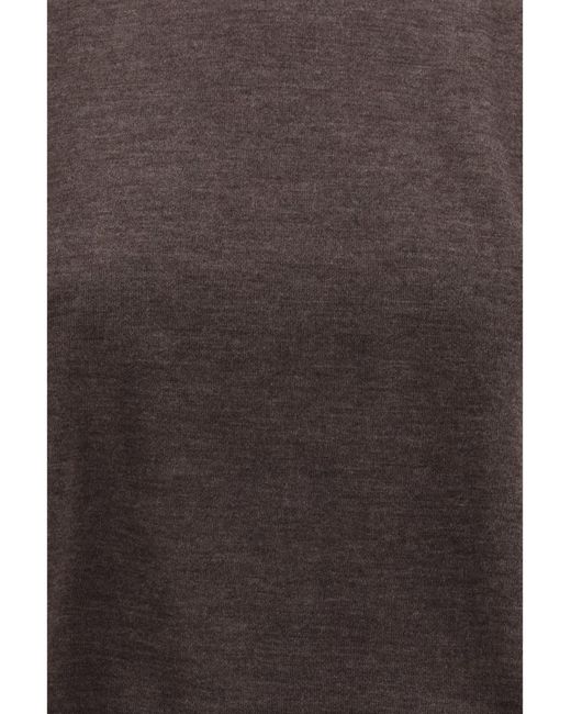 Loulou de Saison Gray Nala T-Shirt Kashmir/Capra Hircus T-Shirts