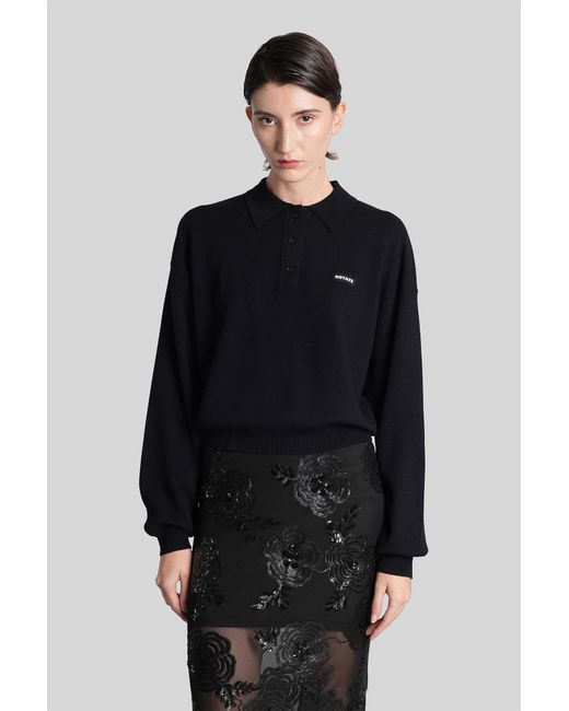 ROTATE BIRGER CHRISTENSEN - Woman - Brown - POLO SHIRTS main image 1
