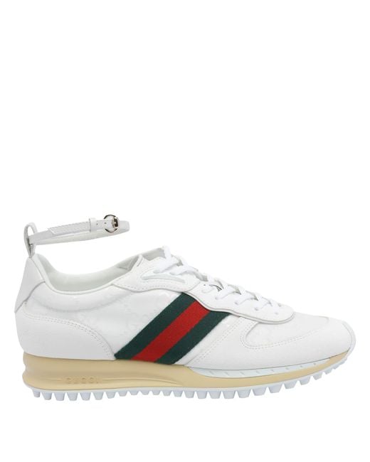 Gucci White Re-Motion Gg Sneakers