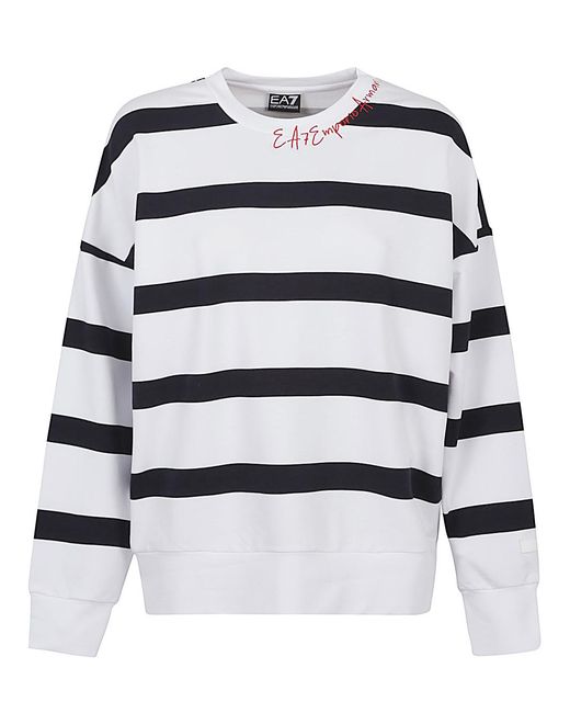 EA7 White Sweaters