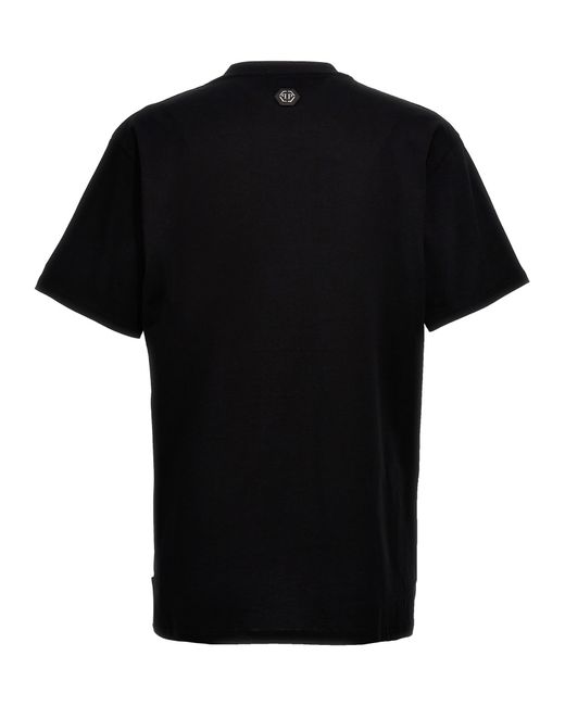 Philipp Plein Black T-shirts for men