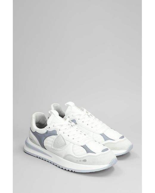 Philippe Model White Olympique Low Sneakers for men