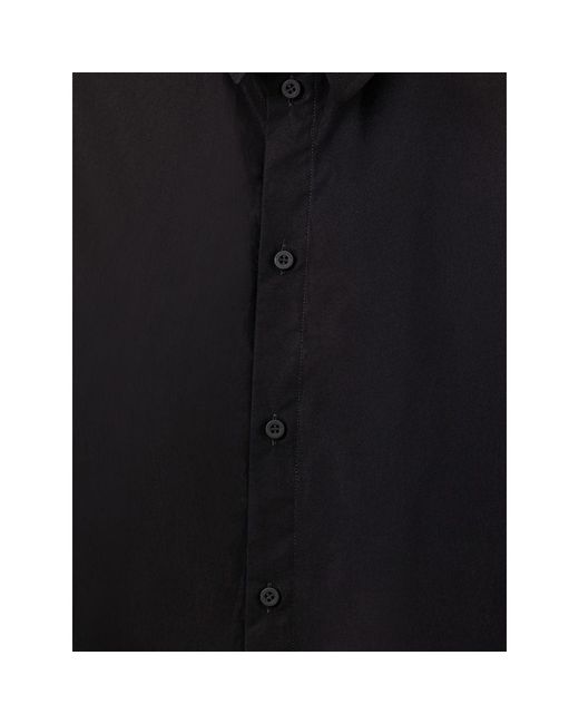 Balenciaga Black Cotton Long Dress