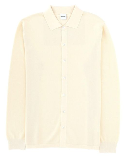 Aspesi Natural Cotton Shirt for men