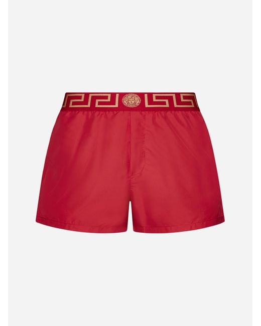 Versace Red Underwear Sea Clothing for men