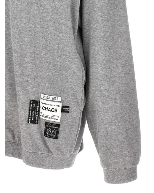 Undercover Gray 'Chaos And Balance' Sweatshirt