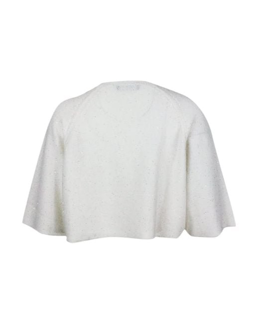 Fabiana Filippi White Sweaters