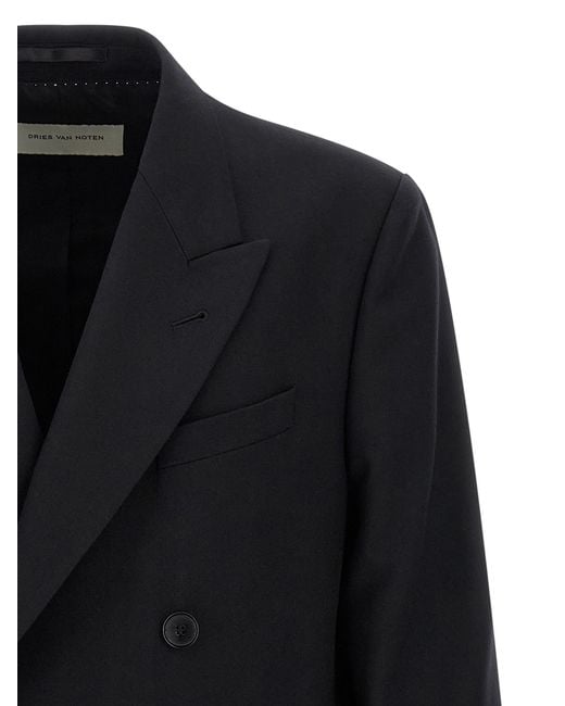Dries Van Noten Black 'Buforden' Blazer for men