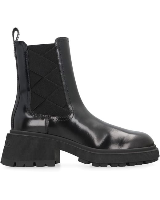 Jimmy Choo Black Louri Ankle Boots Leather