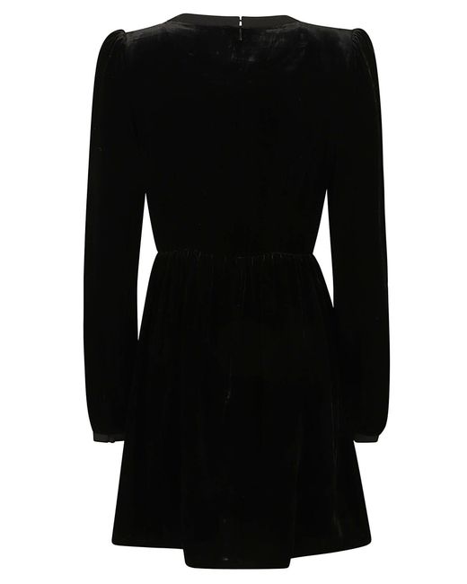 Saloni Black Dress