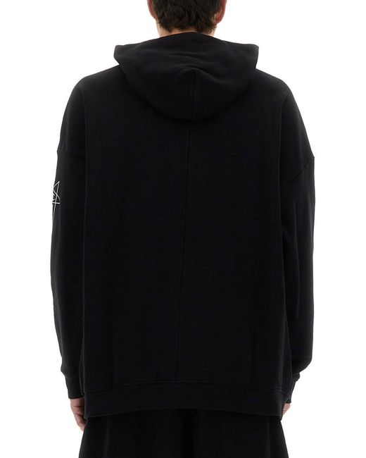 Rick Owens X Champion Jumbo Jasons Hoodie in Black for Men