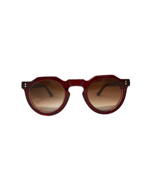 Lesca Brown Pica Sunglasses