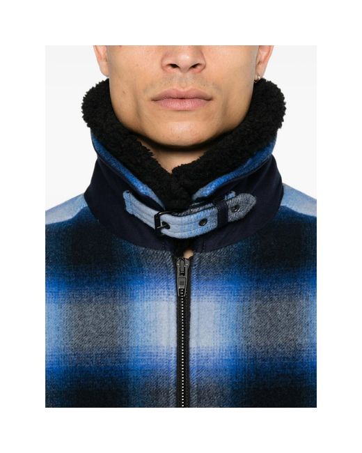 Balenciaga Blue Jackets for men