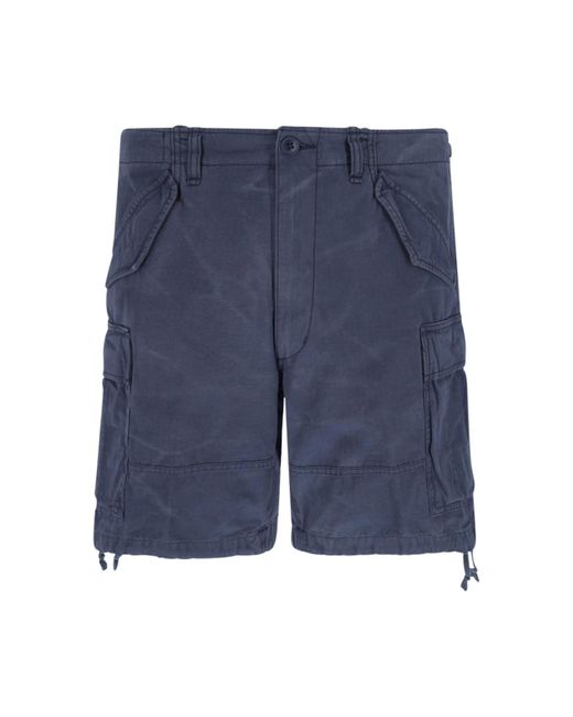 Polo Ralph Lauren Blue Cargo Shorts for men