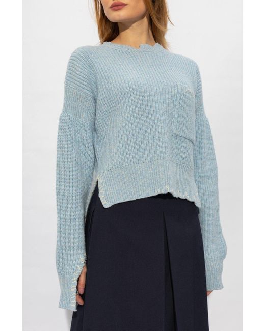 Marni Blue Wool Sweater