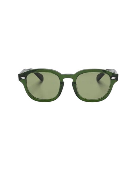 Lesca Green Posh Sunglasses