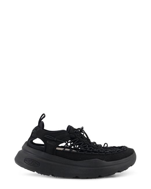 Keen Black Sneakers Suede/Gomma for men