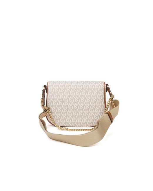 Michael Kors White Sling Pack 89.Coated Canvas Bags Other