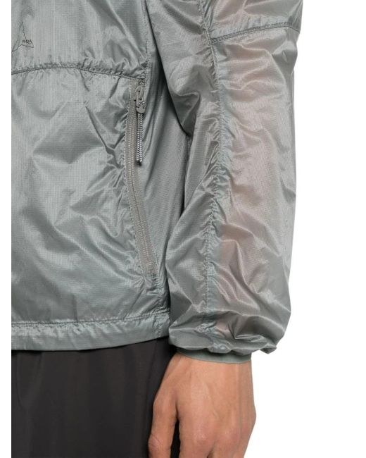 Roa Gray Synthetic Jacket Transparent for men