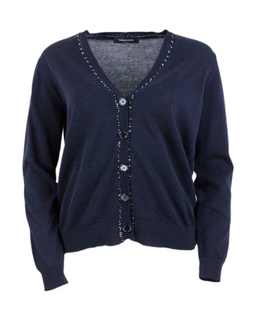 Fabiana Filippi Blue Sweaters
