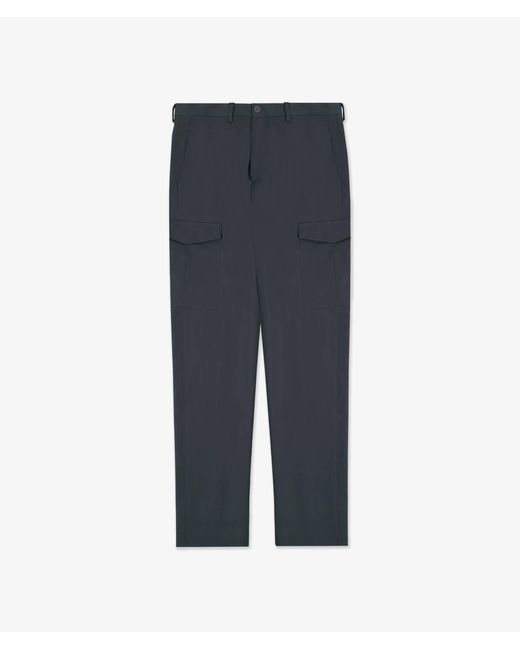 Larusmiani Blue Trousers Saltaire Pants for men