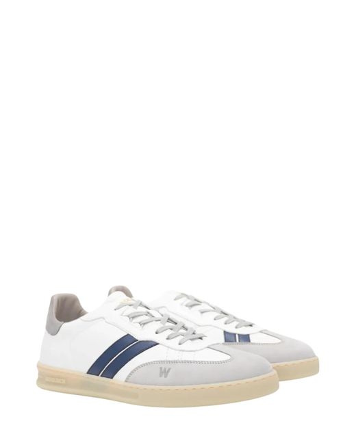 Woolrich White Double U.T Sneaker for men