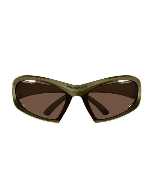 Balenciaga Brown Bb0318S Dynamo-Linea Extreme 004 Sunglasses