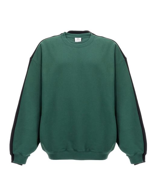 Vetements Green 'polizei/securite' Sweatshirt