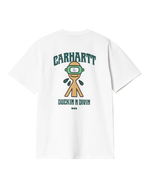 Carhartt White S S Duckin T-Shirt for men