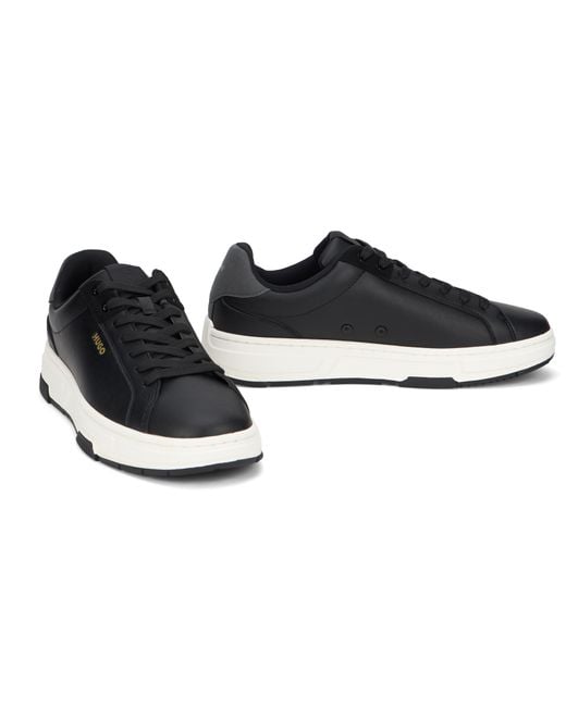 Boss Black Sneakers Eco-Leather Polyester Trainers for men
