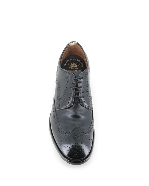 Officine Creative Black Brogue Providence/006 for men