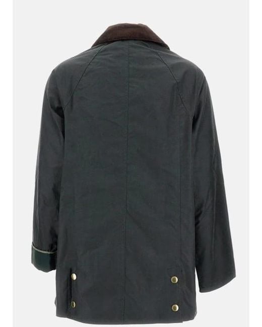 Barbour Black Modern Beadnell Wax Jacket