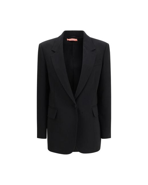 Max Mara Black Triacetate Blazer Clothing