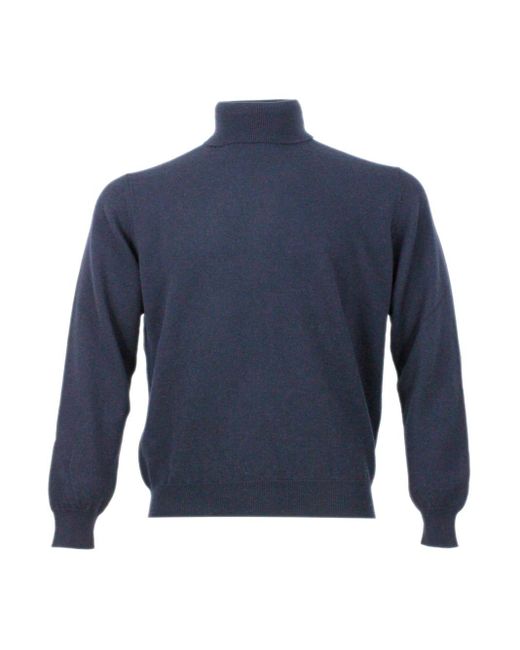 FILIPPO DE LAURENTIIS Blue Sweater for men