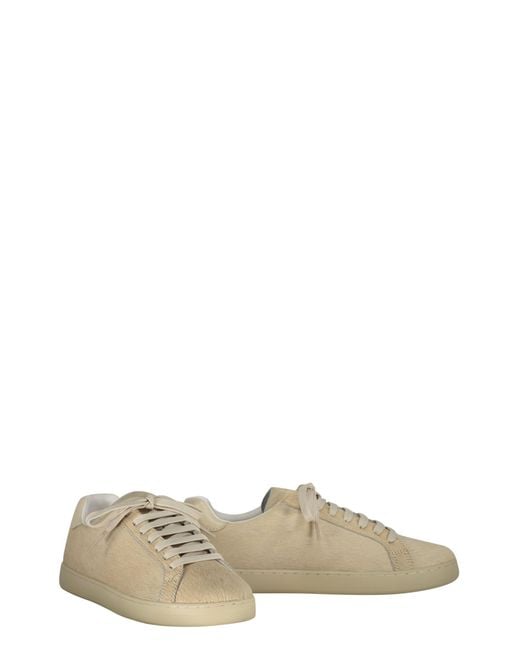 Palm Angels Natural New Tennis Low-Top Sneakers for men
