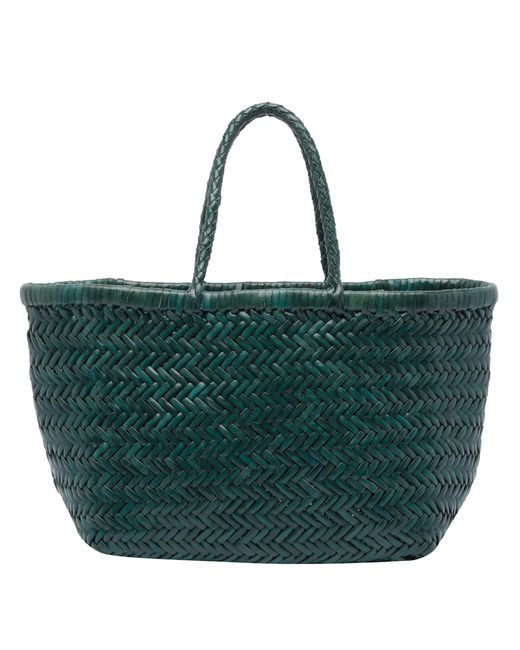 Dragon Diffusion Green Small Bamboo Triple Jump Handbag