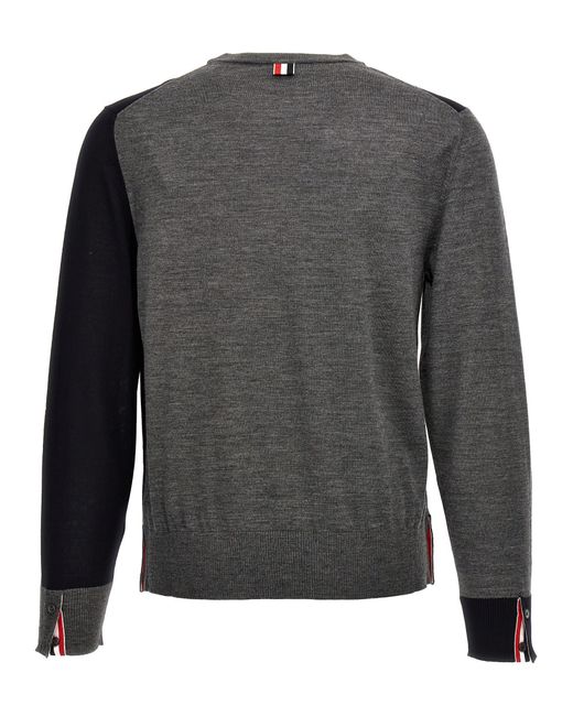 Thom Browne Black Rwb Sweater, Cardigans for men