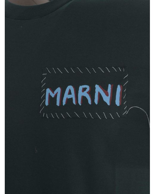 Marni Green T-Shirt for men