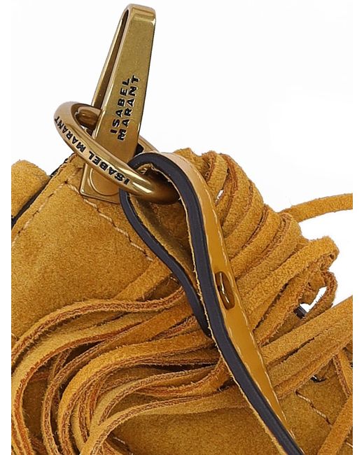 Isabel Marant Metallic Oksan Soft Small Bag