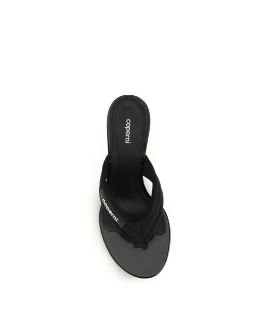 Coperni White Lift Flip-Flop Sandals Polyamide
