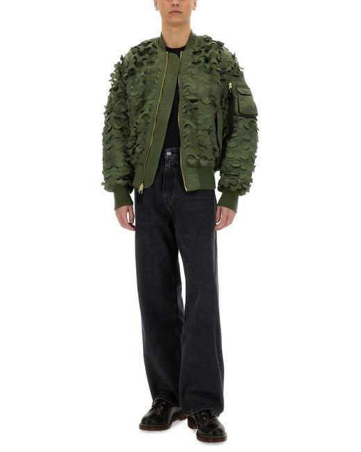 Alpha Industries Green Flight Jacket Ma-1 Ulcans for men