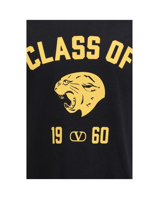 Valentino Garavani Black Cotton T for men