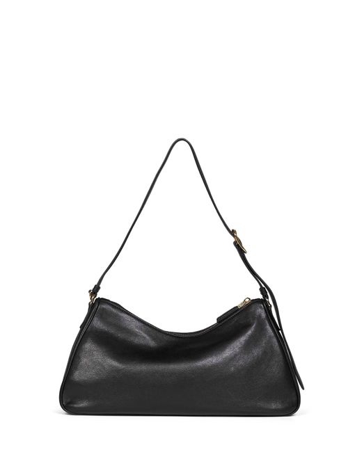 Prada Black Shoulder Bag Aimée Lambskin Handbags