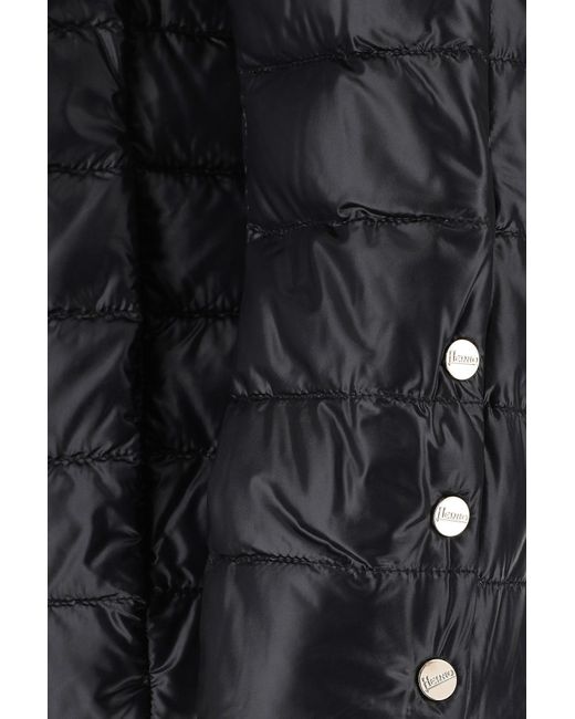 Herno Black Nylon Down Jacket