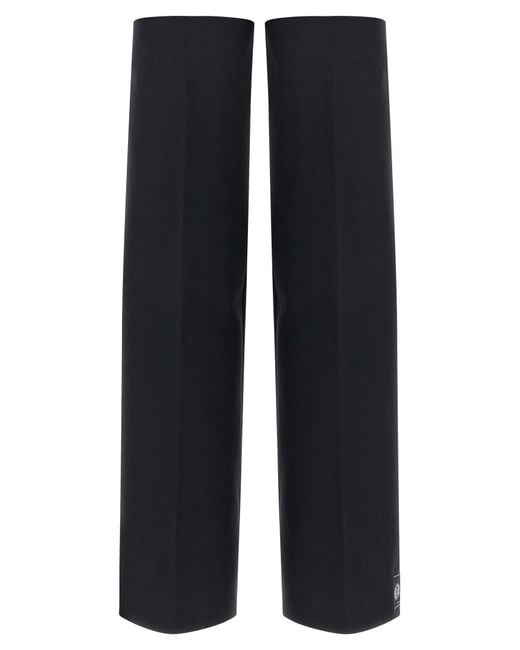 Jean Paul Gaultier Black The Gaiters Garter Polyester Socks