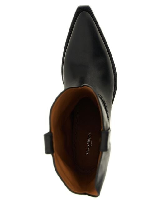 Maison Margiela Black Heel-Less Boots for men